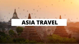Asia Travel Button with link to Asia Travel