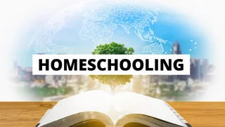 Homeschooling Button to link for Homeschooling