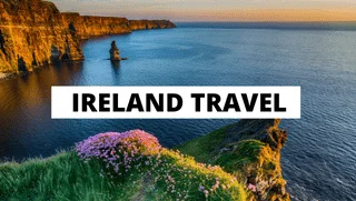 Ireland Travel Button with link to Ireland Travel