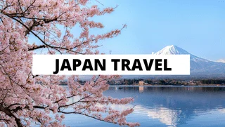 Japan Travel Button with link to Japan Travel
