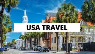 USA Travel Button with link to USA Travel